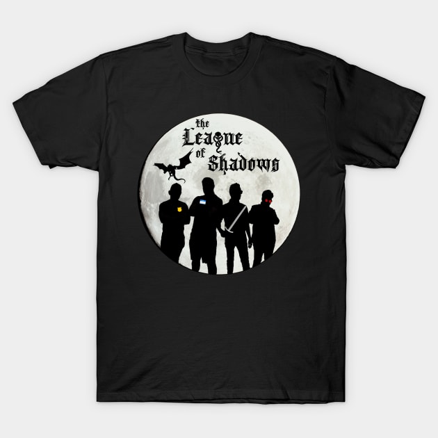 the League of Shadows T-Shirt by HillbillyScribbs